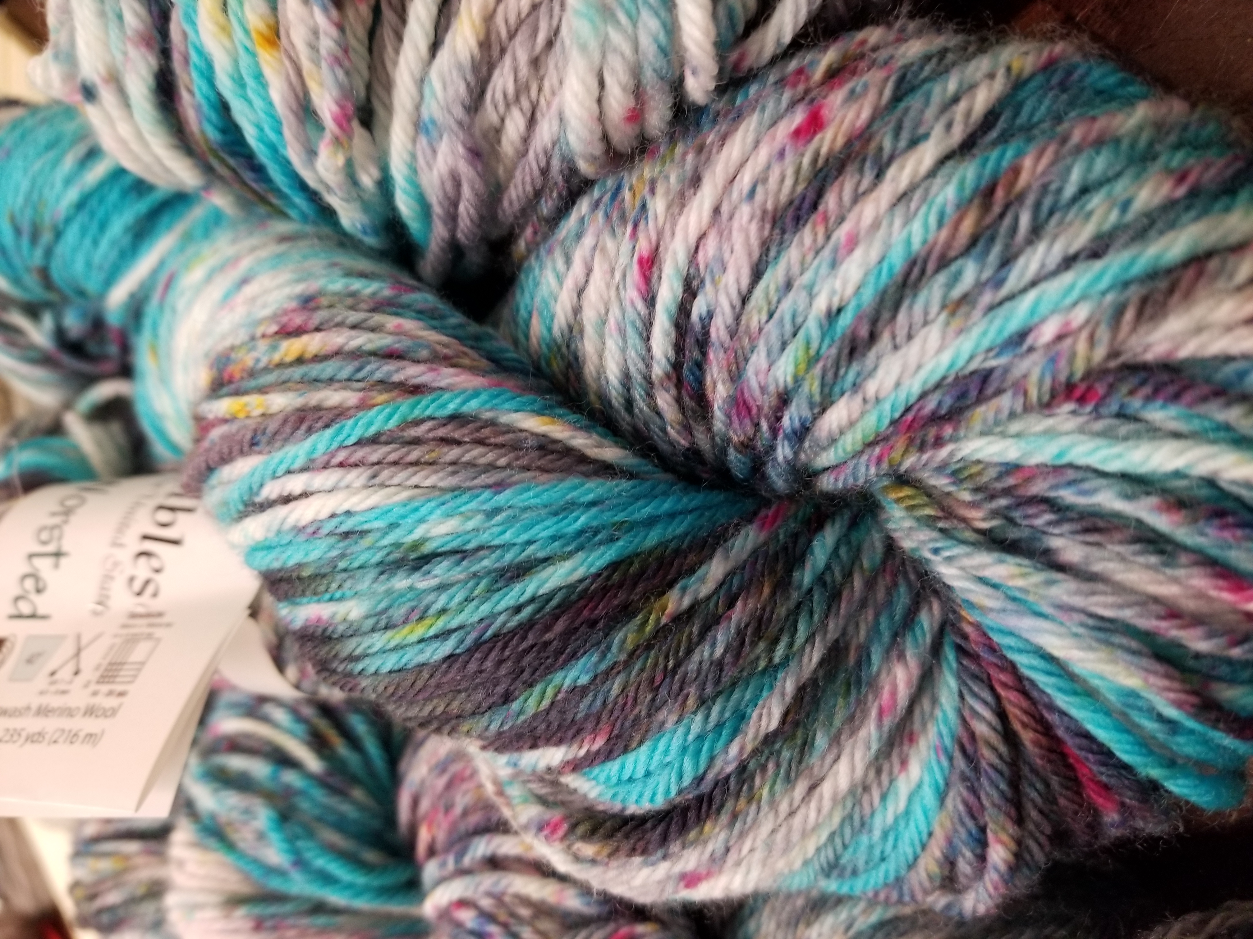 Ivy Brambles Superwash Worsted Yarn #175 Cosmic